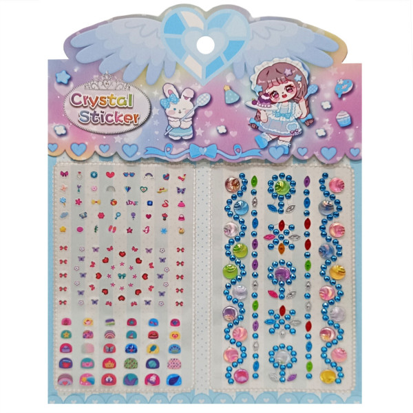 Наклейка камни XY-008-1(Blue) для авто, ноутбуков, телефонов (XY-008-1(Blue))