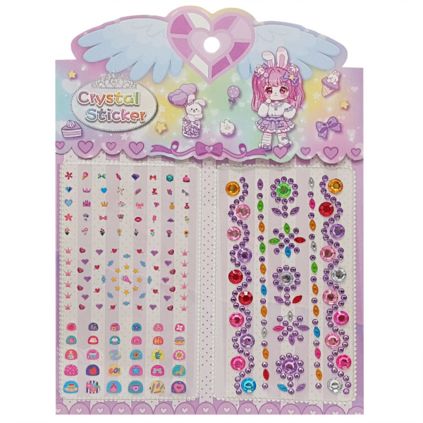 Наклейка камни XY-008-1(Violet) для авто, ноутбуков, телефонов (XY-008-1(Violet))