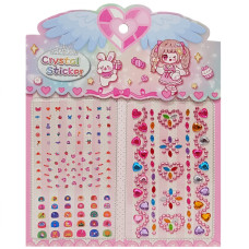 Наклейка камни XY-008-2(Pink) для авто, ноутбуков, телефонов (XY-008-2(Pink))