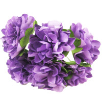 Декоративні квітки для творчості KV-720 пучок 6 штук (KV-720)