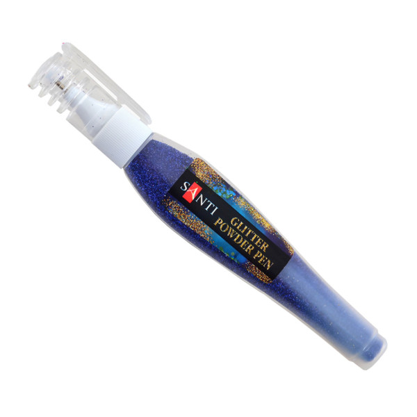 Ручка з розсипним глітером 5893818 блакитний 10 грам (5893818)
