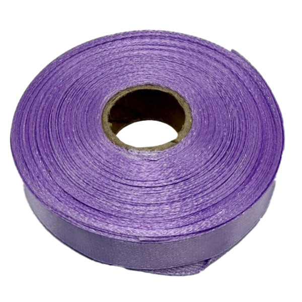 Атласна стрічка для рукоділля АБ-622, 1,2 см х 23 м, фіалкова (АБ-622)