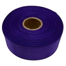 Атласна стрічка для рукоділля АБ-312, 2,5 см x 23 м, фіолетовий (АБ-312)