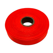 Атласна стрічка для рукоділля АБ-619, 1,2 см х 23 м, оранж неон (АБ-619)