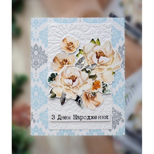 Набір для створення вітальних листівок "Where beauty lives" FDGCK-047, 6 шт (FDGCK-047)