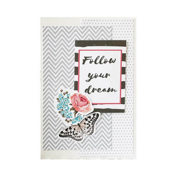 Набір для створення вітальних листівок "Catch the moment" FDGCK-039, 6 шт (FDGCK-039)