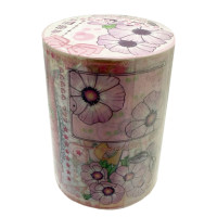 Набір декоративного скотчу XM-JD2865(Pink) 6 см x 1,2 м  (XM-JD2865(Pink))