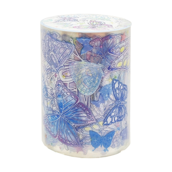 Набір декоративний скотч XM-JD2863(Blue) 6 см x 1,2 м  (XM-JD2863(Blue))