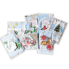 Набір для створення вітальних листівок "Новорічні побажання" FDGCK-001 в асортименті (FDGCK-001)