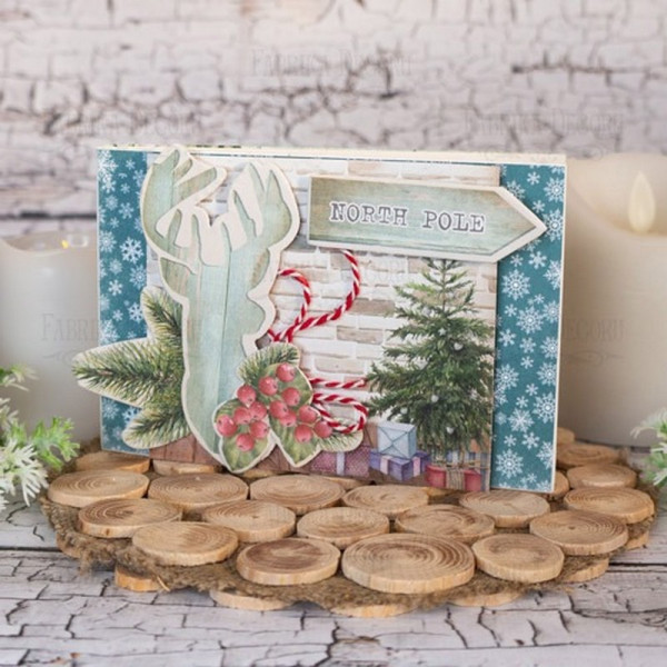 Набір для створення вітальних листівок "Winter wonders" FDGCK-017 (FDGCK-017)