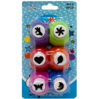 Набір фігурних діркопробивачів 315298 в наборі 6 штук (315298)