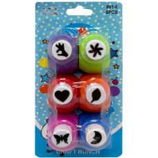 Набір фігурних діркопробивачів 315298 в наборі 6 штук (315298)