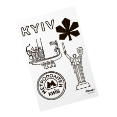Дитячий стікерпак А6 Kyiv 2 СS- VS- 018 на вініловій основі (СS-VS-018)