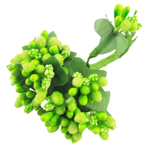 Декоративные тычинки для творчества KV-717 пучок 12 штук(KV-717)