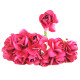 Декоративні троянди для творчості KV-730 пучок 12 штук  (KV-730)
