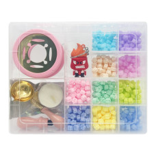 Набір для творчості "Сургучний штамп" C712-5-1, 10 кольорів (C712-5-1)