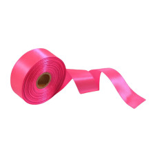 Атласна стрічка для рукоділля АБ-338, 2,5 см x 23 м, Малиновий (АБ-338)