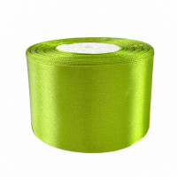 Атласна стрічка для рукоділля АБ-331, 2,5 см x 23 м, Фісташковий  (АБ-331)