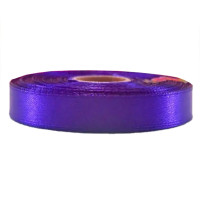 Атласна стрічка для рукоділля АБ-612, 1,2см x 23 м, Фіолетовий (АБ-612)