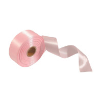 Атласна стрічка для рукоділля АБ-335, 2,5 см x 23 м, Світло-лососевий (АБ-335)
