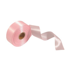 Атласна стрічка для рукоділля АБ-335, 2,5 см x 23 м, Світло-лососевий (АБ-335)