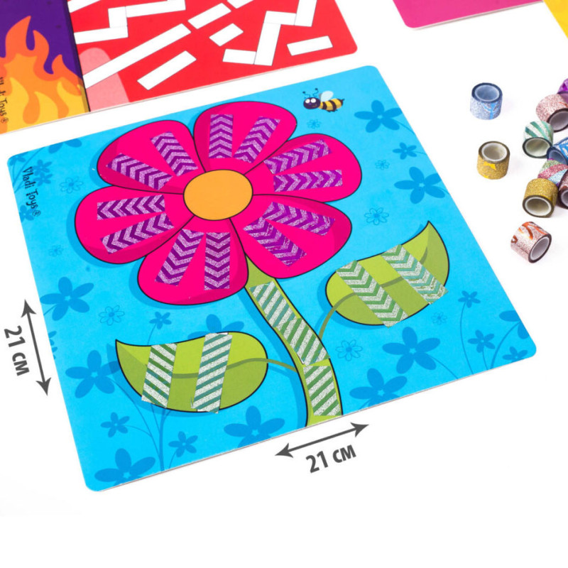 Набор для творчества Sticky strips "Единорог" Vladi Toys VT4433-03 Укр