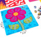 Набор для творчества Sticky strips "Единорог" Vladi Toys VT4433-03 Укр