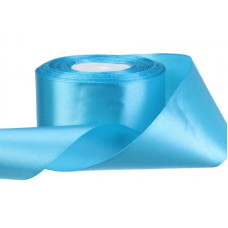 Атласна стрічка для рукоділля АБ-114, 0.6 см x 23 м, Блакитний (АБ-114)