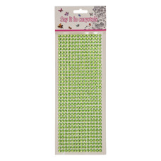 Наклейки декоративные XY-004(Green) на планшетке 504 шт(XY-004(Green))