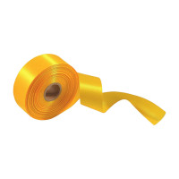 Атласна стрічка для рукоділля АБ-343, 2,5 см x 23 м, Світло-жовтий  (АБ-343)