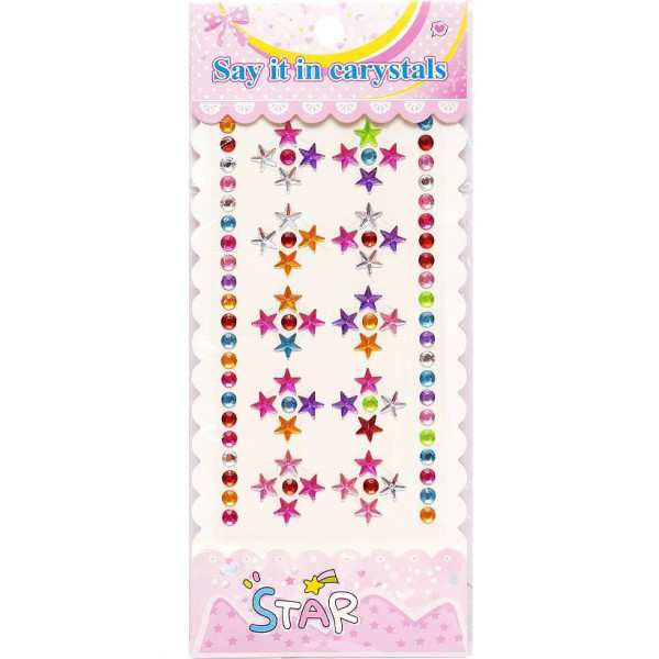 Наклейка камені "Зіроньки" XY-005 для авто, ноутбуків, телефонів (XY-005-3)