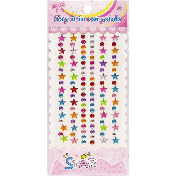 Наклейка камені "Зіроньки" XY-005 для авто, ноутбуків, телефонів (XY-005-8)