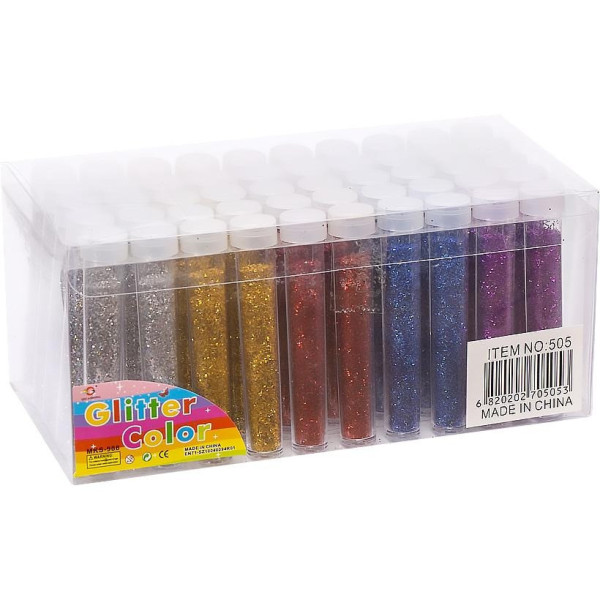 Набір блискіток для творчості 505-CIT 5 грамів, 6 кольорів (505-CIT)