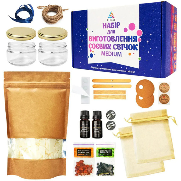Набір для виготовлення соєвих свічок MEDIUM SSM-006 (SSM-006)