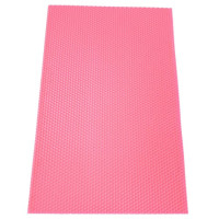 Вощина для производства свечей #4-рожевий 410 х 260 мм(#4-рожевий)