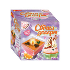 Гелевая свечка-десерт "Тирамису" 10100526 своими руками(10100526)