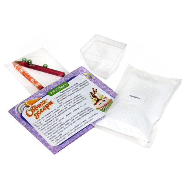 Гелева свічка-десерт "Тірамісу" 10100526 своїми руками (10100526)