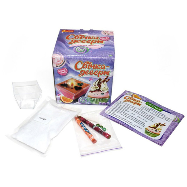 Гелева свічка-десерт "Тірамісу" 10100526 своїми руками (10100526)