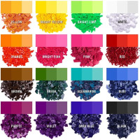 Краситель для изготовления свечей SB-002, 16 цветов по 2,8 грамм(SB-002)