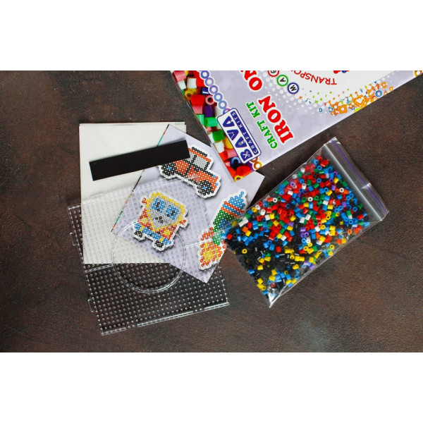 Магніти з термомозаїки "Транспорт" (TM-009) набір для творчості (TM-009)