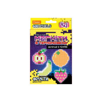 Набор для творчества термомозаики 4 в 1 НТ-27 светящиеся в темноте Фрукты(НТ-27-02)