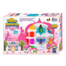 Дитяча термомозаїка "Принцеса" 22036, 3D-фігурки, 4000 намистин (22036)