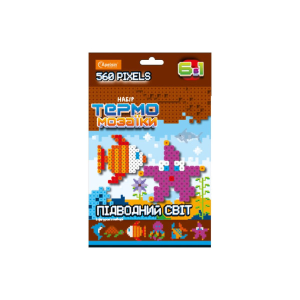 Набор для творчества термомозаика 6 в 1 НТ-23 Вид 4(НТ-23-04)