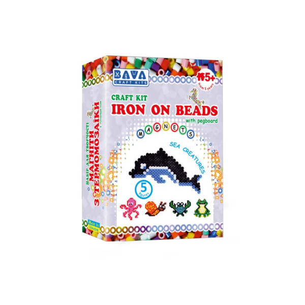 Набір для творчості Магніти з термомозаїки "Морські" УМНЯШКА TM-013 (TM-013)