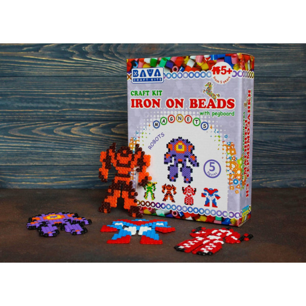 Магніти з термомозаїки "Роботи" (TM-006) набір для творчості (TM-006)