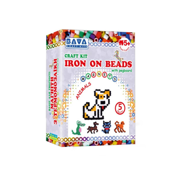 Набор для творчества Магниты с термомозаики "Животные" УМНЯШКА  TM-018(TM-018)