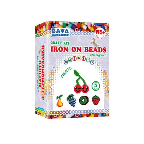 Набір для творчості Магніти з термомозаїки "Фрукти" УМНЯШКА TM-020 (TM-020)