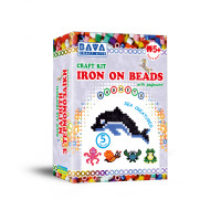 Детский набор для творчества. Магниты с термомозаики "Морские" TM-003, 5 фигур                             (TM-003)