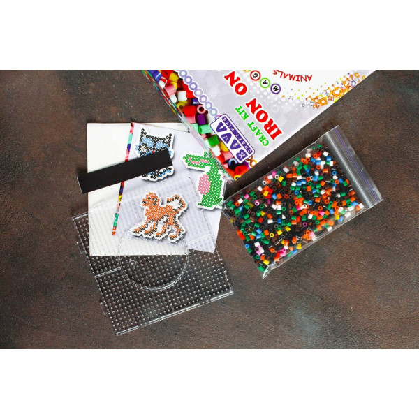 Магніти з термомозаїки "Тварини" (TM-008) набір для творчості (TM-008)