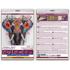 Набор-миди для вышивания бисером "Тайны востока" AMB-116 на натуральном холсте(AMB-116)